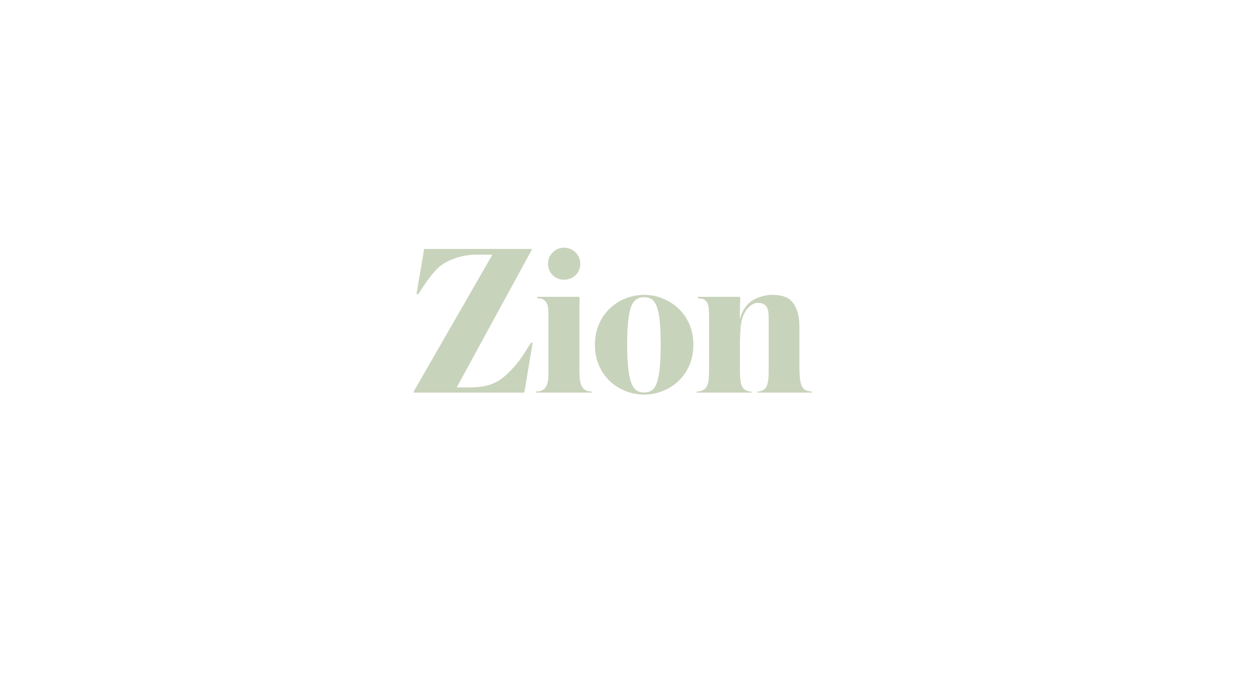 Logo design for Zion Cannabis