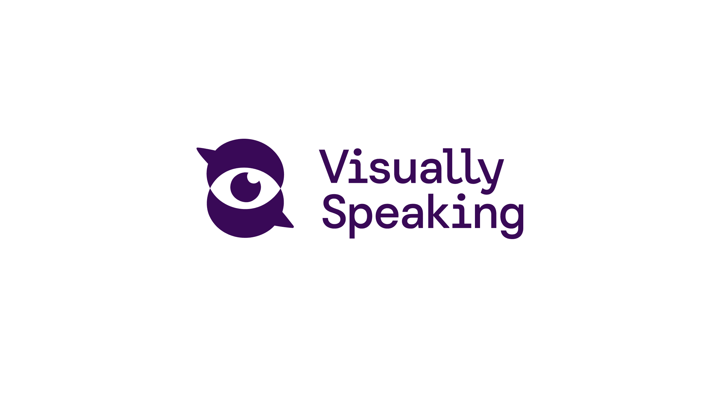 Logo design for Visually Speaking Inc.